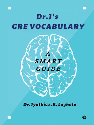 cover image of Dr.J's GRE Vocabulary